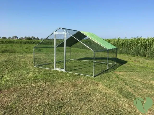 Il Verde Mondo Mod. L recinto galline 4x4 m telo 2x4