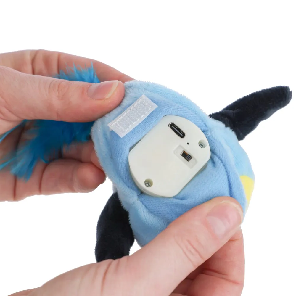 Beikircher Grünland Jumping Bird giocattolo gatto interattivo USB