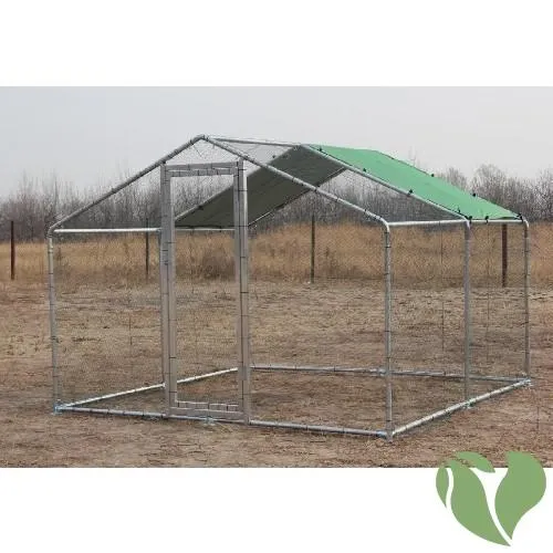 Il Verde Mondo Modello M recinto galline 3x3 m copertura 3x1,5 m