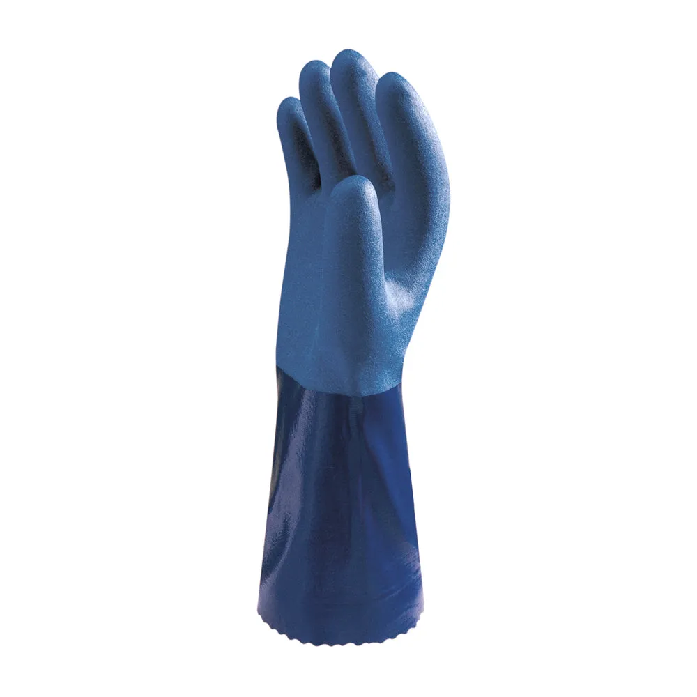Showa CS720 guanti nitrile blu resistenti agenti chimici