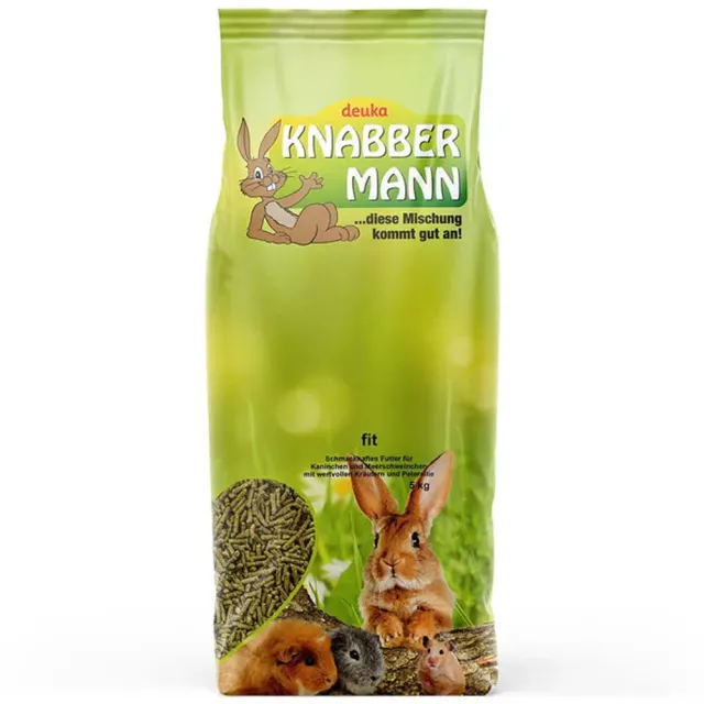 Deuka Knabbermann Fit mangime conigli e cavie 5 kg