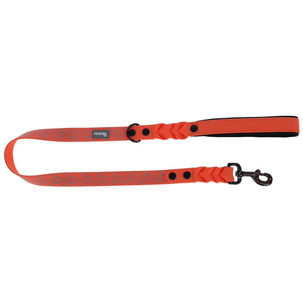 Puno Guinzaglio Cane Arancione 100 cm Catarifrangente