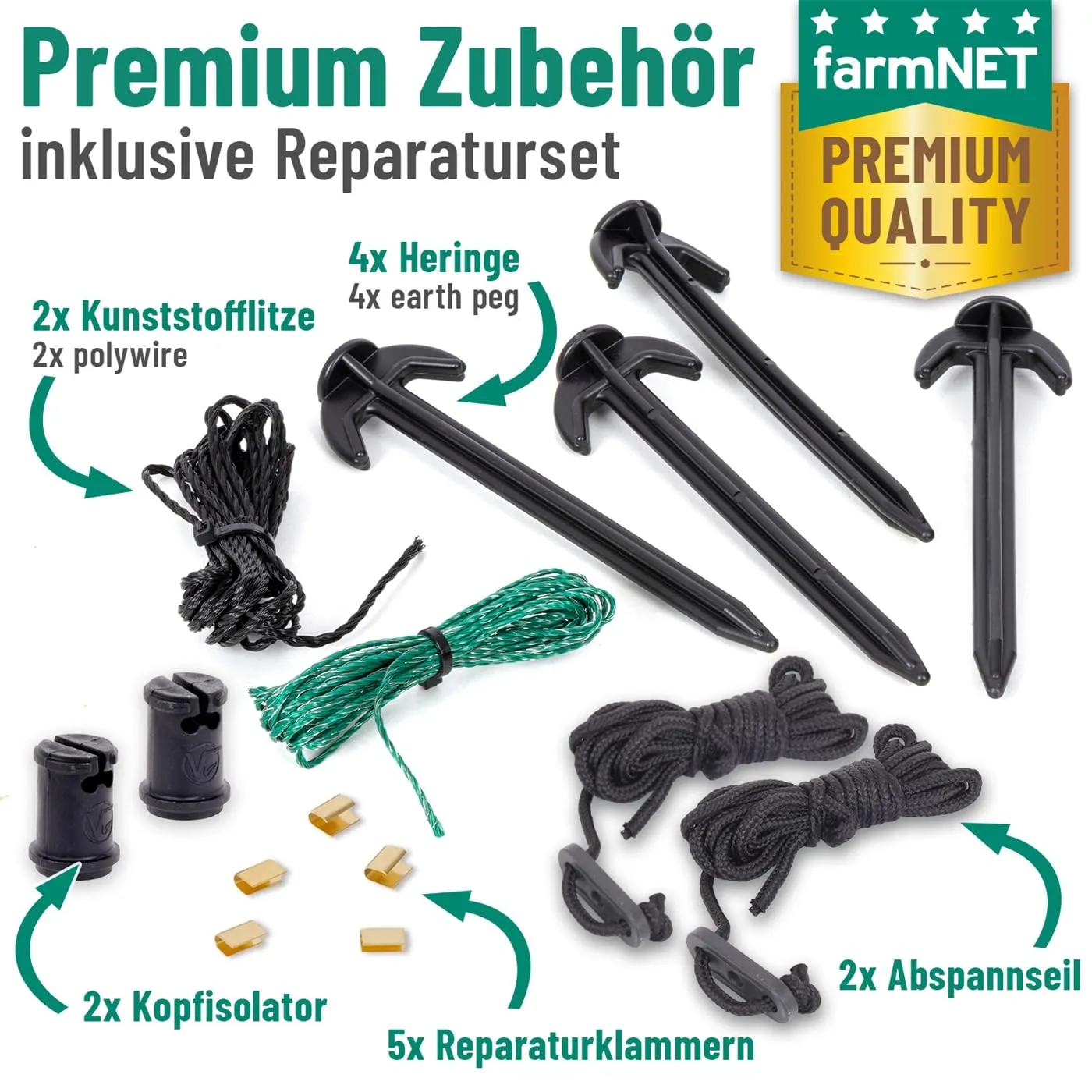 VOSS.farming farmNET rete polli 25m 112cm non elettrificabile