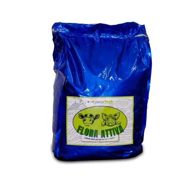 Leadertech Flora Attiva mangime vitelli 10 kg probiotico