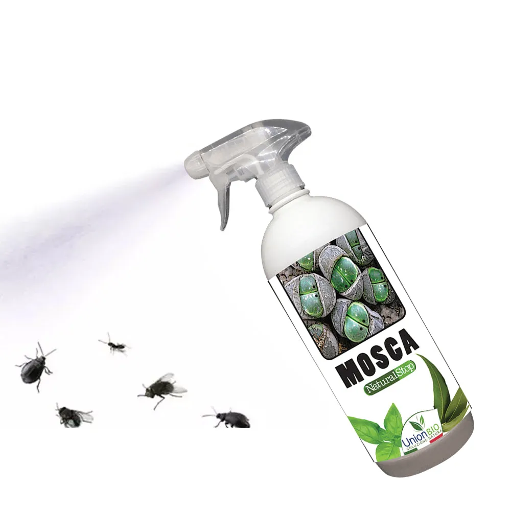 Mosca Natural Stop spray insetti naturale 1lt stalla