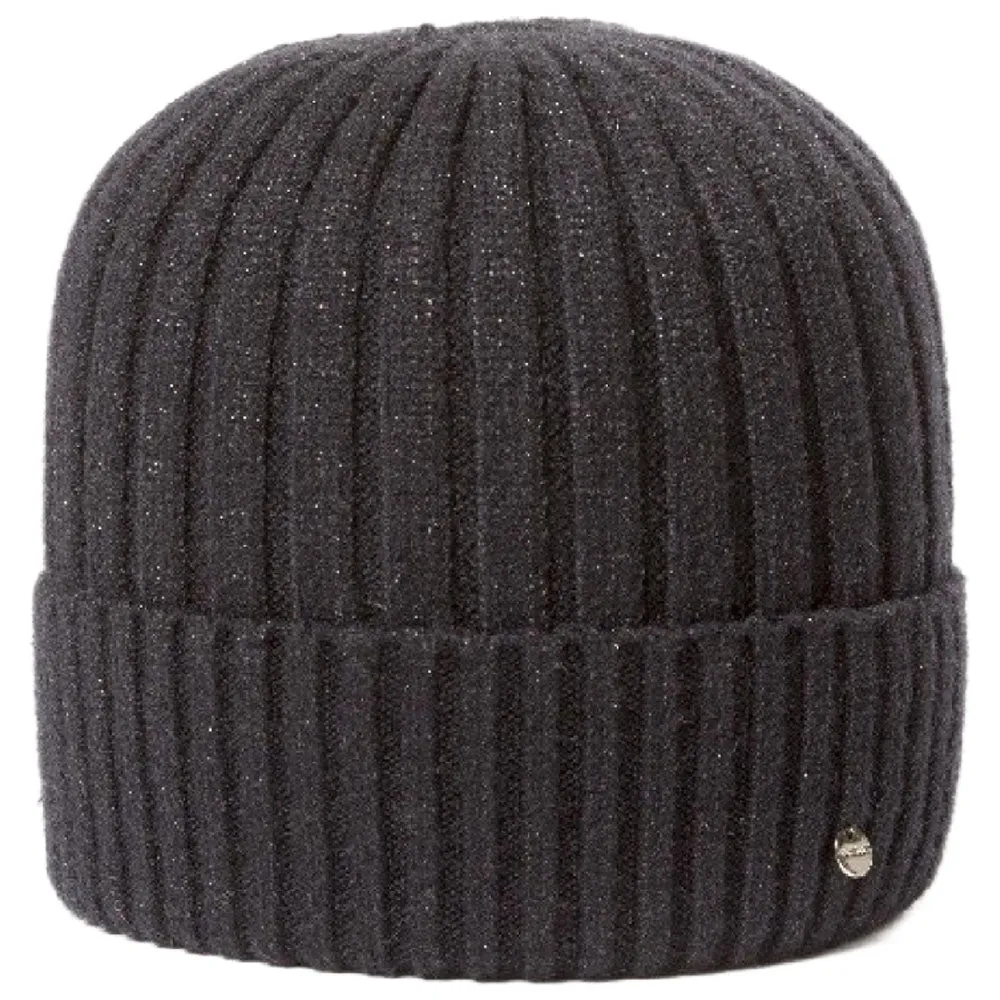 Beikircher Grünland cappello invernale donna nero in maglia