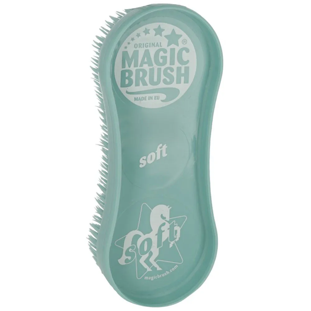 MagicBrush Soft spazzola cavalli morbida turchese