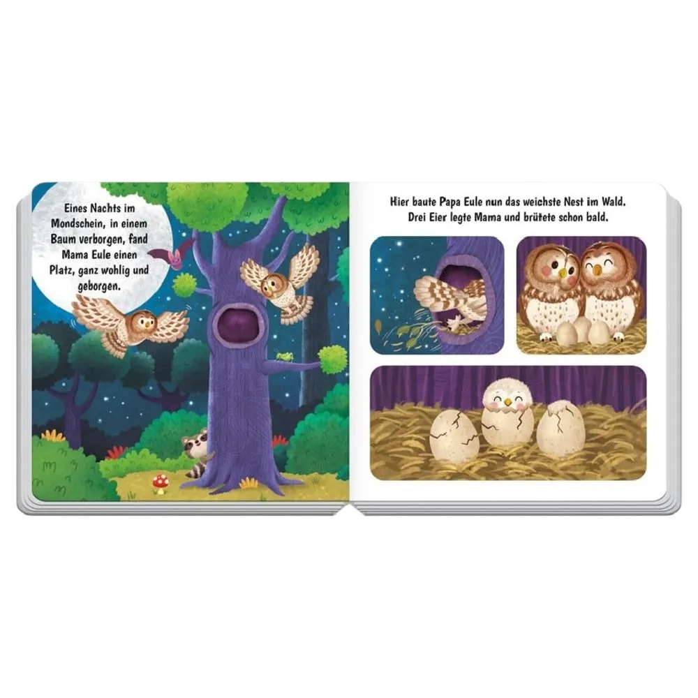 La Fattoria libro bruco e gufetto bambini illustrato