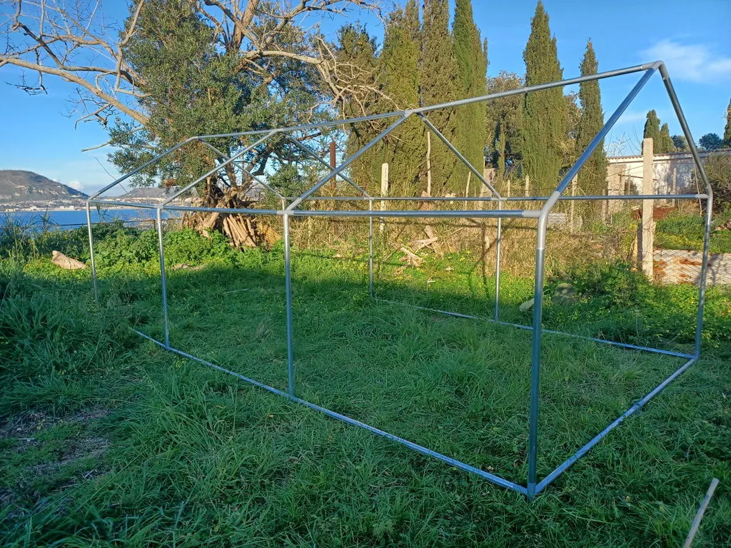 Il Verde Mondo Recinto Giardino 6x3 m XL con Telo 2x3 m