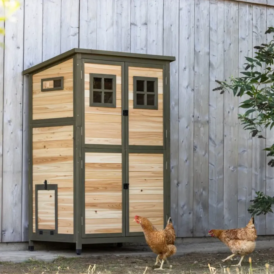 Beikircher Grünland Tower pollaio legno 10 galline 109x75