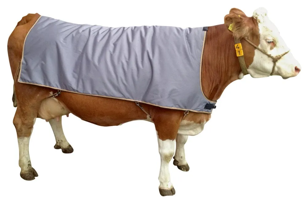 Beikircher Grünland Coperta termica mucche grigia 600D impermeabile