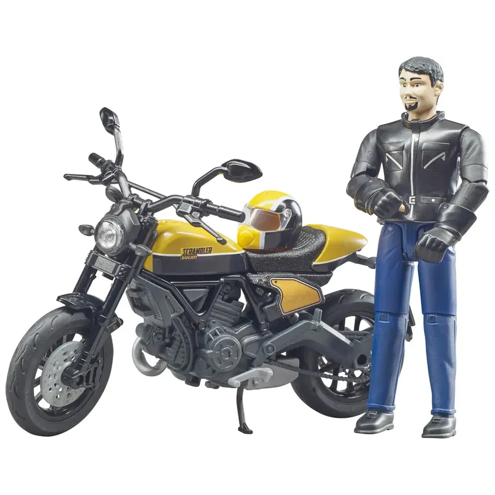 Bruder Ducati Scrambler Full Throttle Moto 1:16
