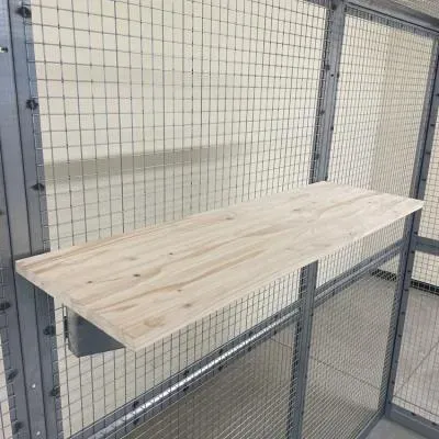 Il Verde Mondo mensola gatti 90x30 metallo legno