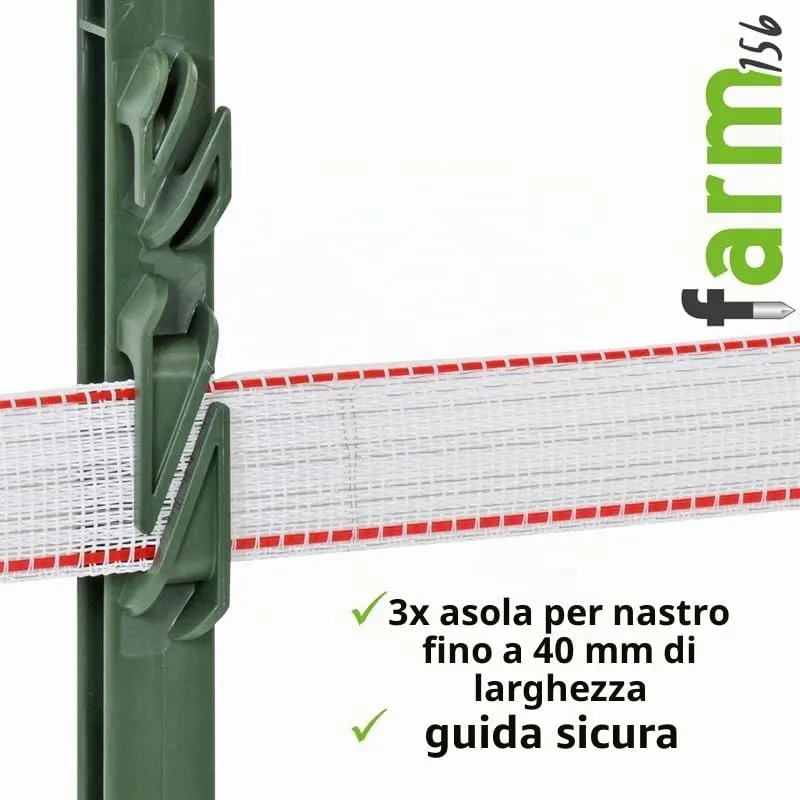 VOSS.farming Farm 156 pali 40 pz 156 cm verde 11 occhielli