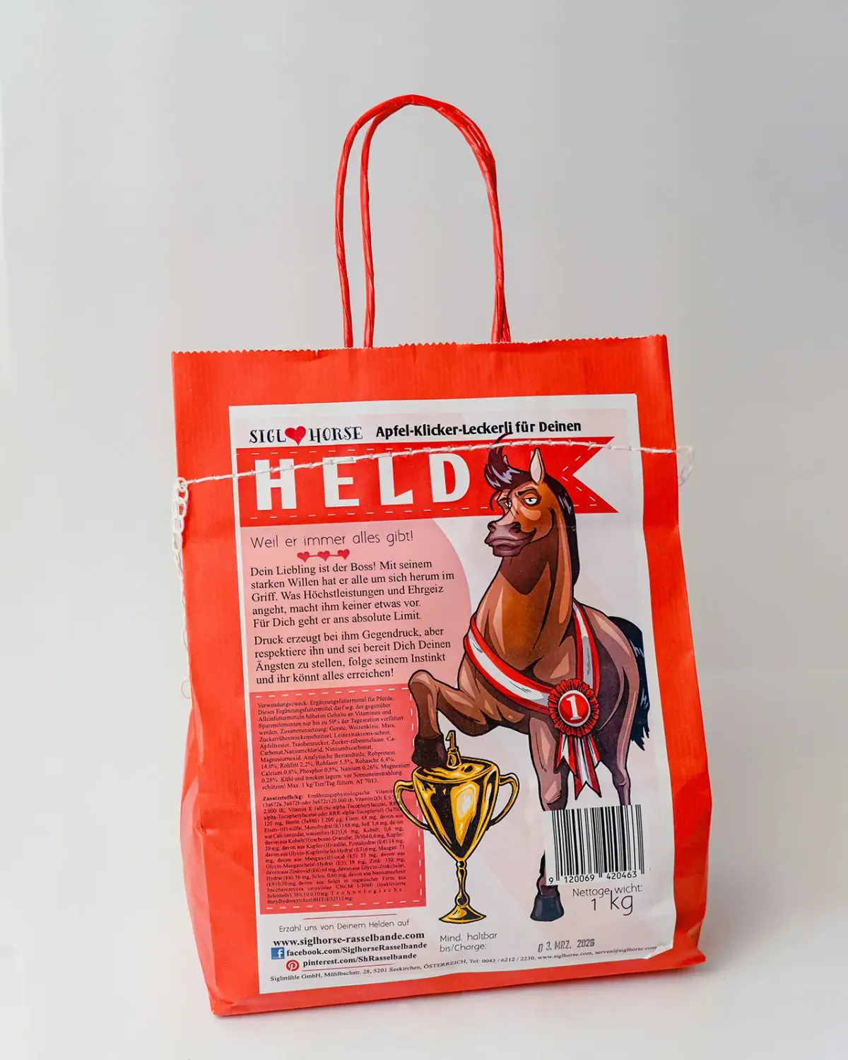 Siglhorse Held premi cavalli vitaminici
