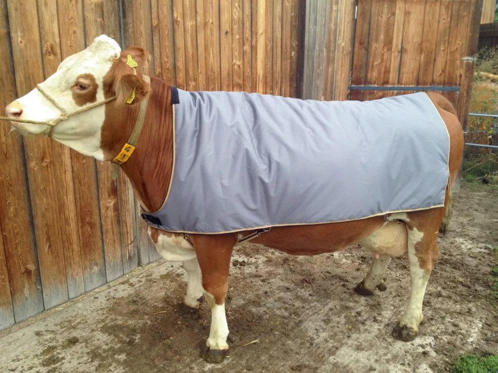 Beikircher Grünland Coperta termica mucche grigia 600D impermeabile