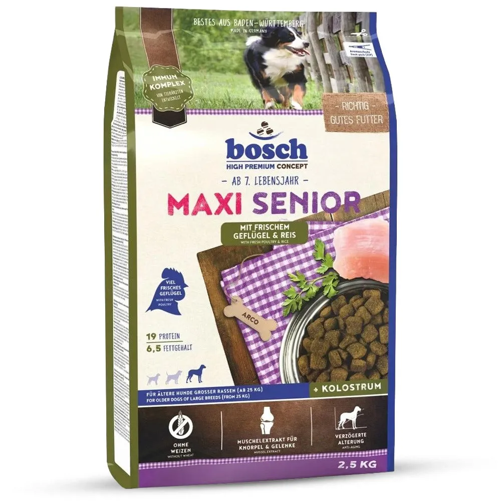 Bosch HPC Maxi Senior crocchette pollo riso 1 kg
