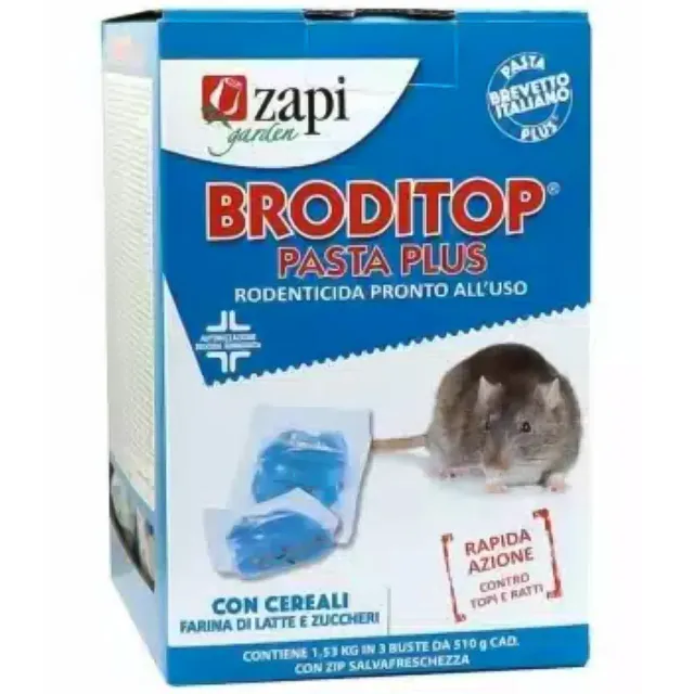 Topicida Pasta Esca Cereali Topi Ratti 510g Pronto Uso