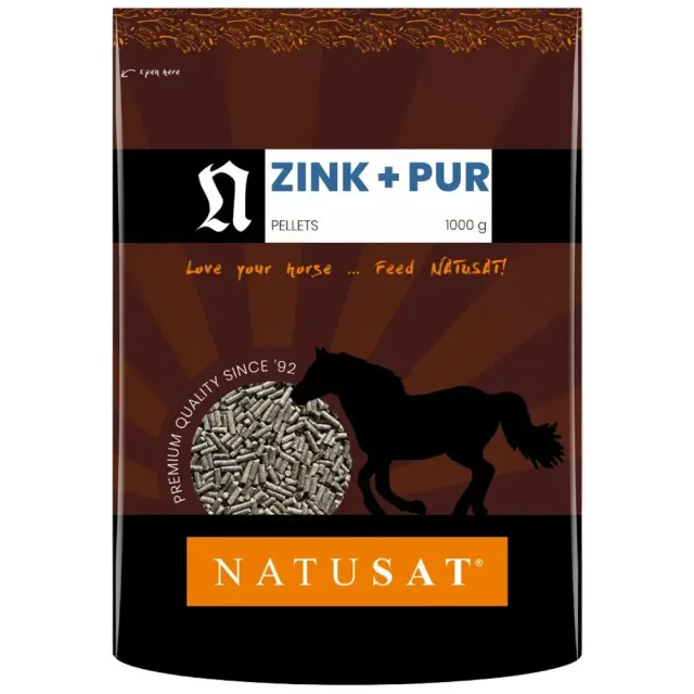 Natusat Zink Pur pellet zinco cavalli