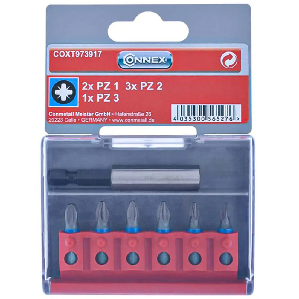 Beikircher Grünland set bit PZ 7 pezzi magnetico cassetta