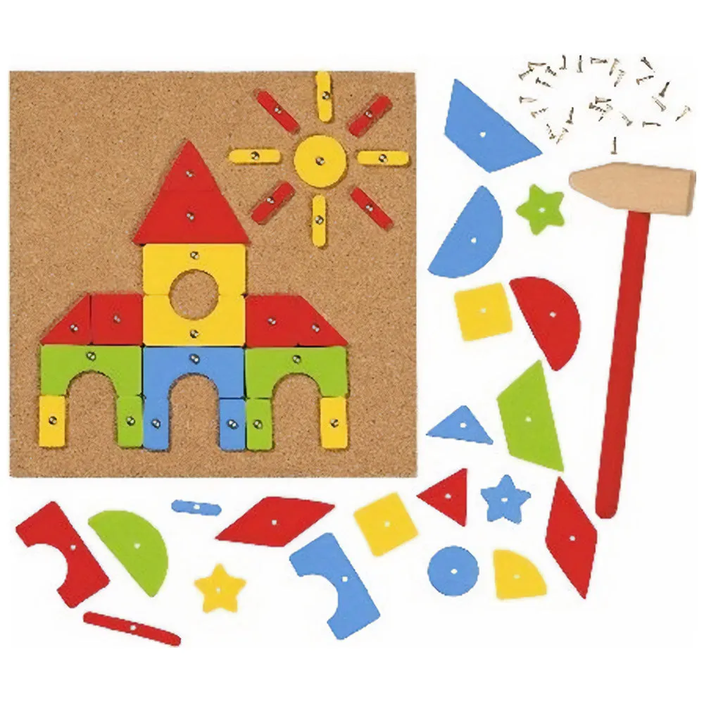 Beikircher Grünland gioco martello creativo bambini 118 pezzi