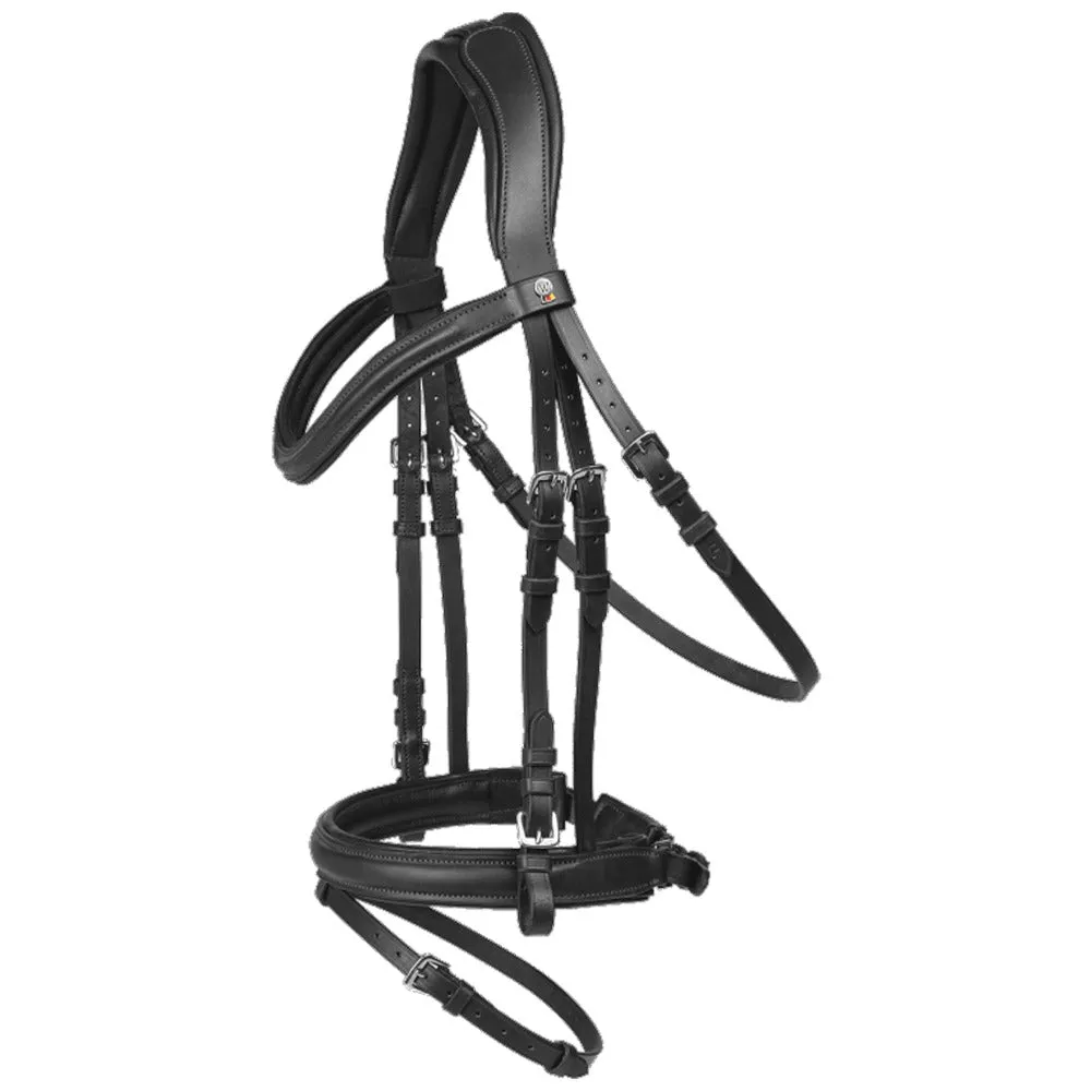 Waldhausen X-Line Stockholm testiera cavallo nero Full redini