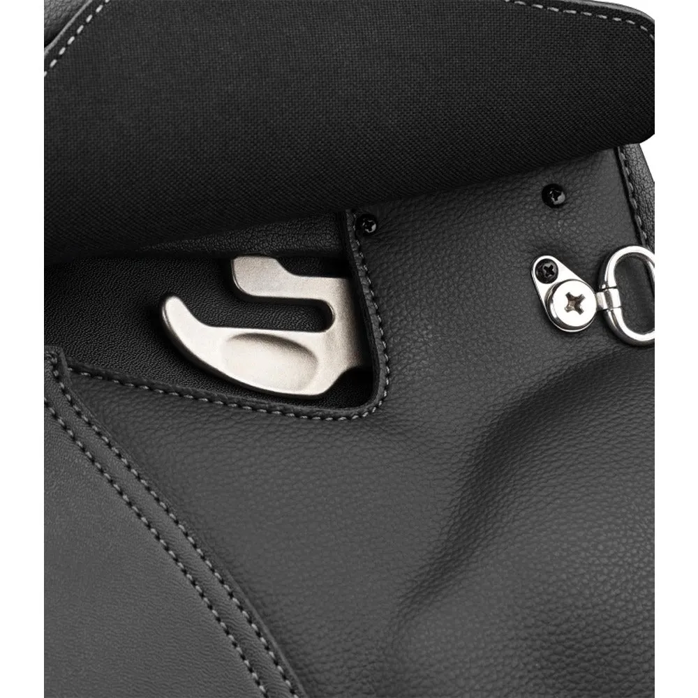 Wintec 500 sella dressage larga nera seggio profondo