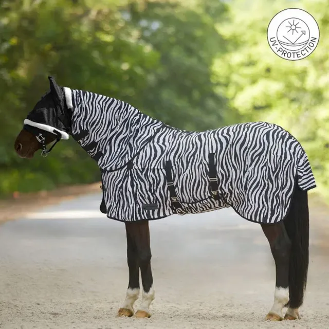 Beikircher Grünland Zebra Coperta Antimosche Cavalli Zebrata