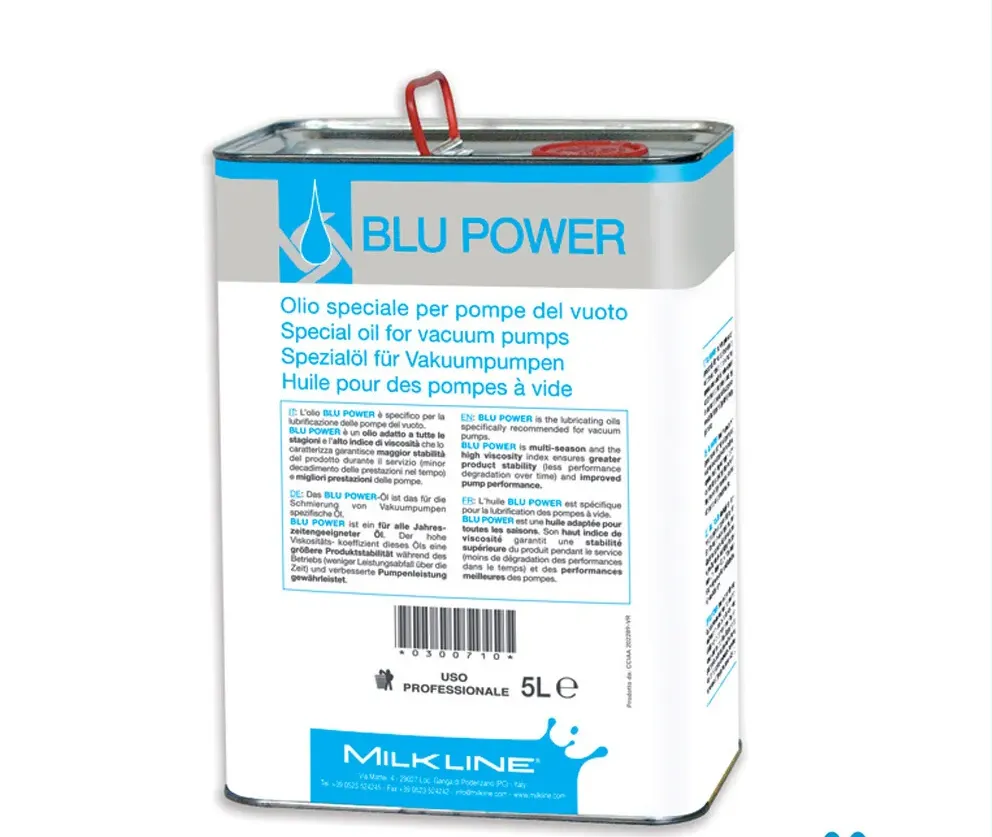 Blue Power Olio per Mungitrice Pompe 1 L Minerale