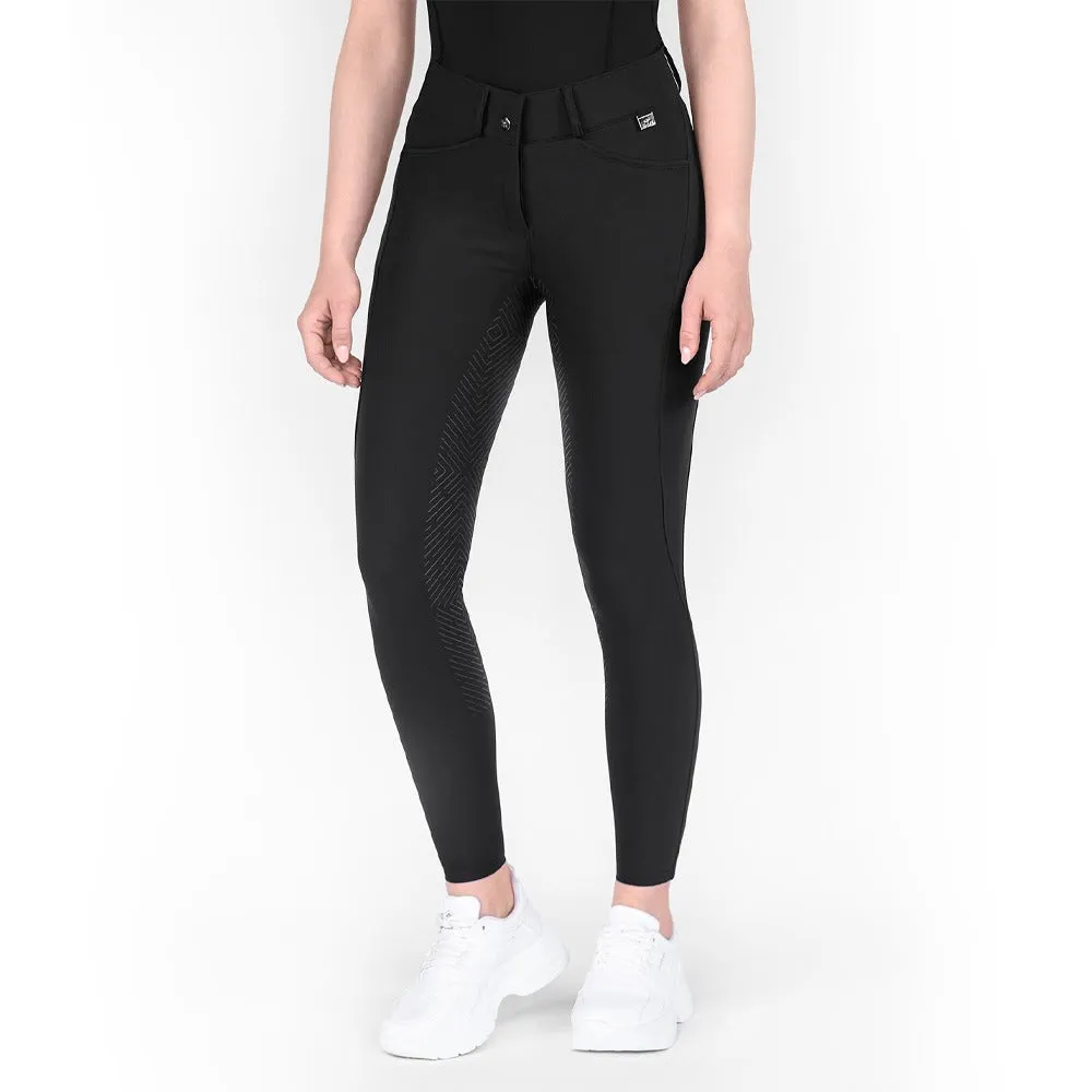 E.L.T. Comfort Ride pantaloni equitazione silicone neri D38