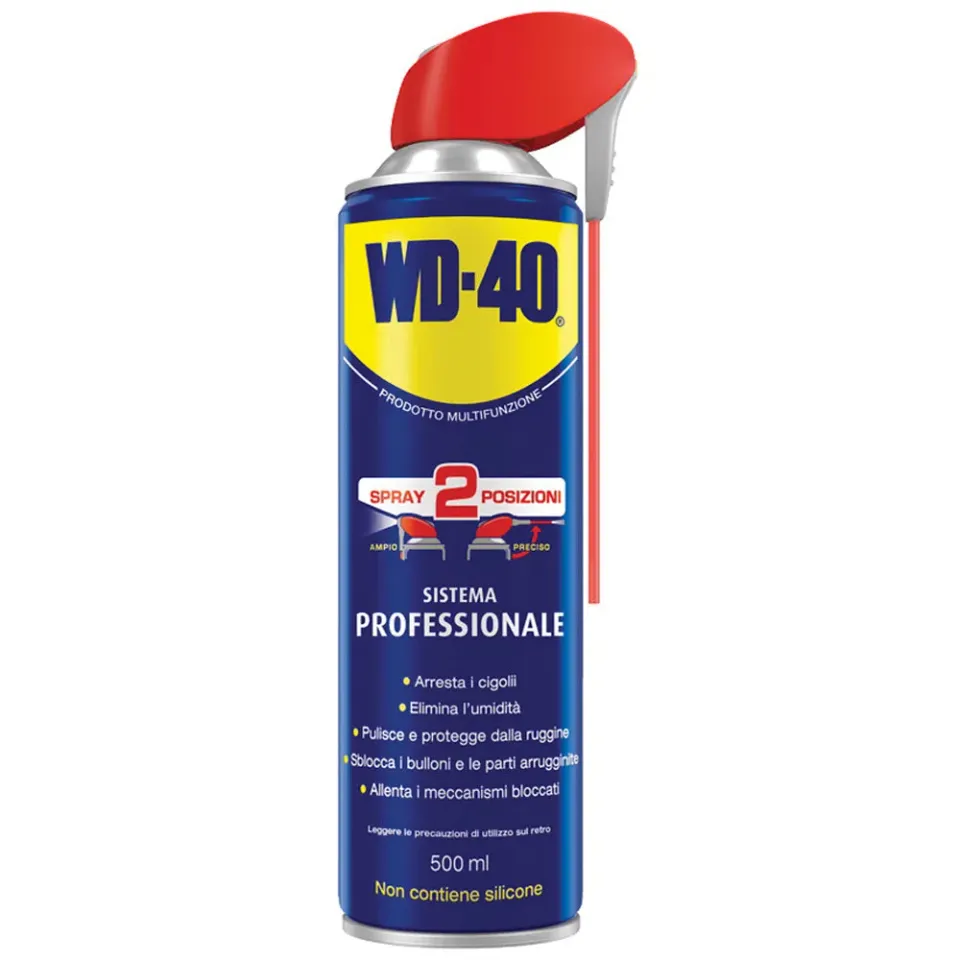 WD-40 Multiuse Lubrificante Spray 500 ml Antiruggine