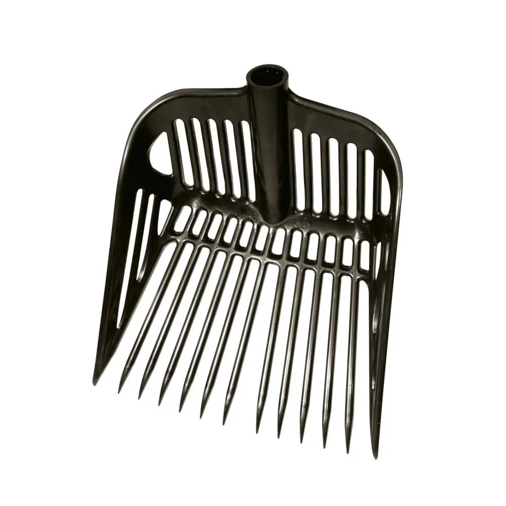 Beikircher forca lettiera plastica 45x40 cm manico 135 cm