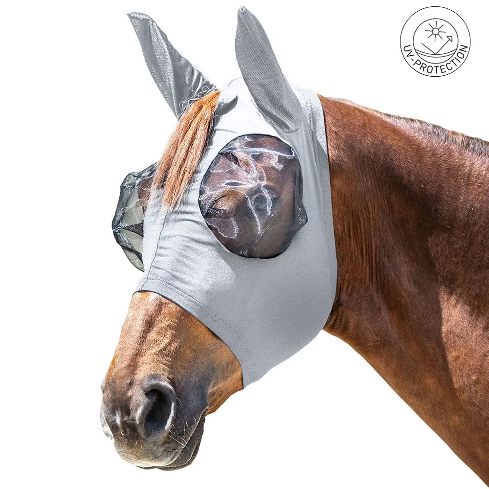 Beikircher Grünland Puck maschera antimosche cavallo zip