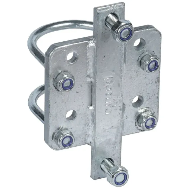 Beikircher Grünland Auto Latch adattatore palo 76mm con U-bolt