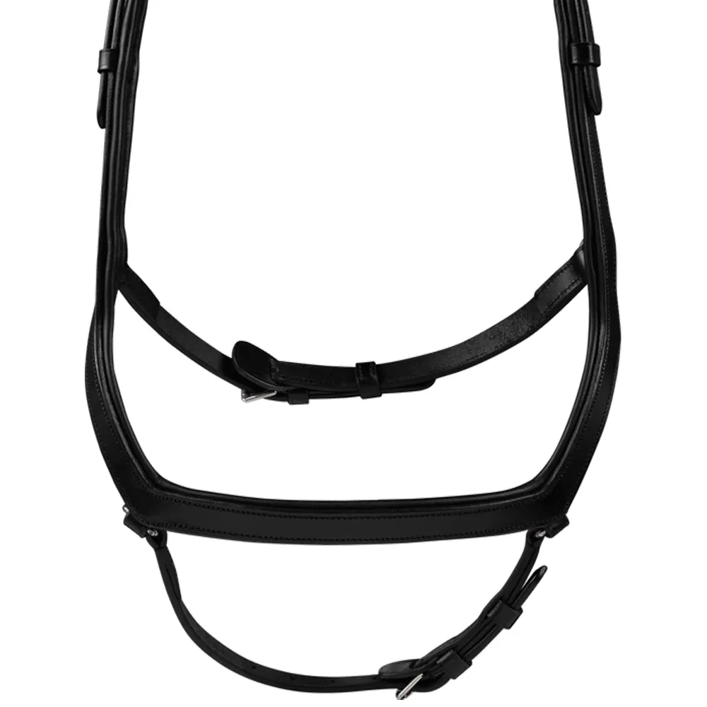 Waldhausen X-Line testiera cavallo anatomica nera WB