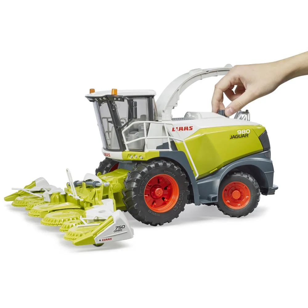 Bruder Claas Jaguar 980 trinciaforaggio giocattolo verde