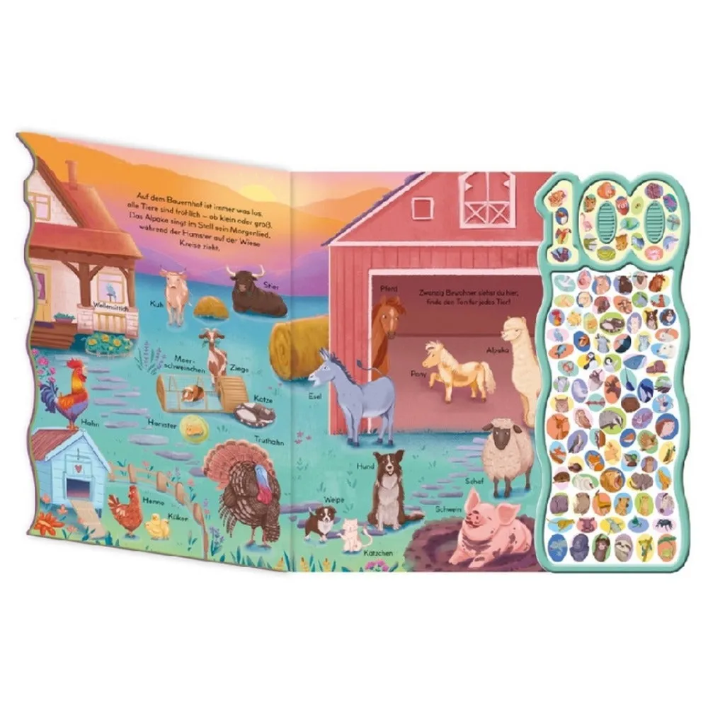 Beikircher World of Animals libro sonoro animali interattivo
