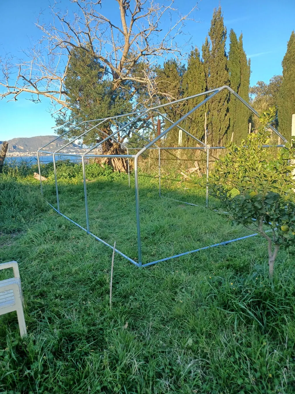 Il Verde Mondo Recinto Giardino 6x3 m XL con Telo 2x3 m