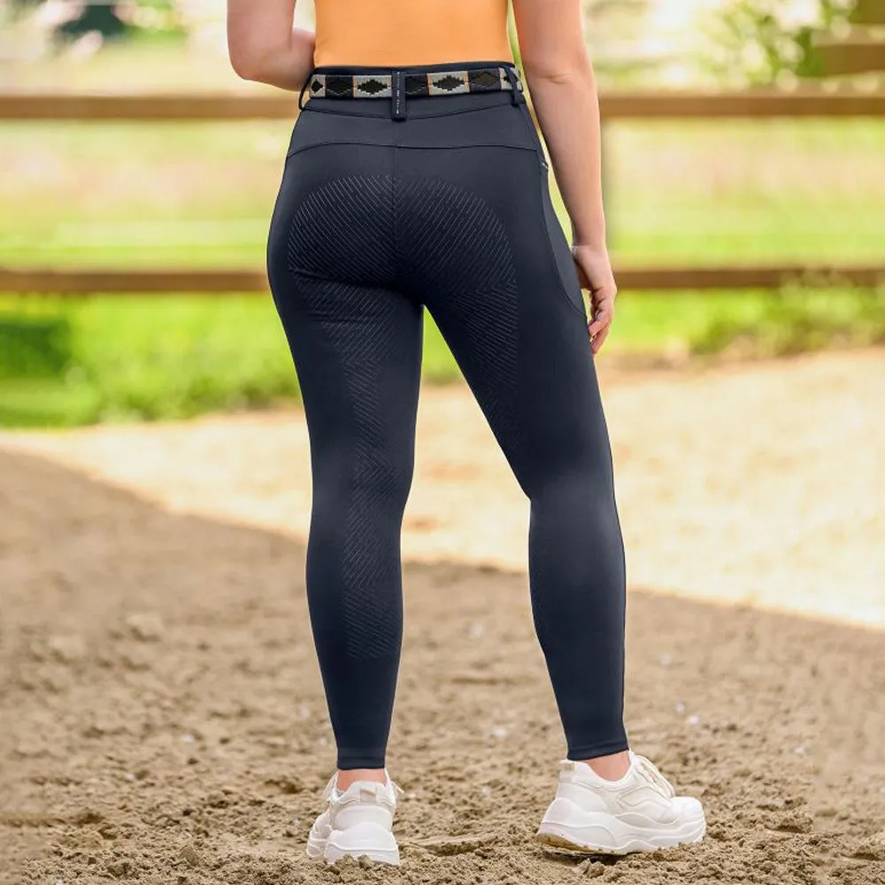 E.L.T. Romy Glam pantaloni equitazione ragazza neri 164