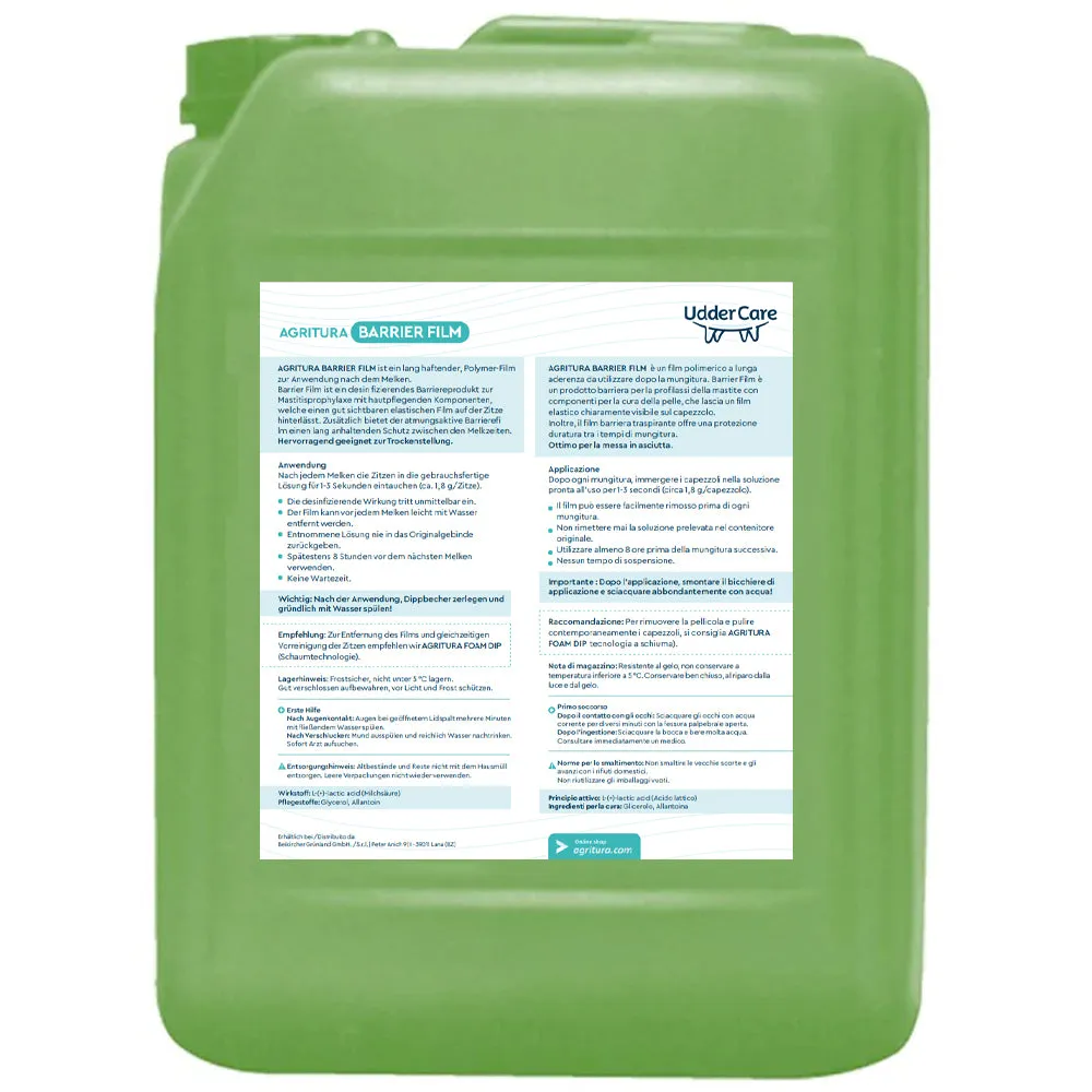 Beikircher Grünland Agritura Barrier Film capezzoli 20 kg mastite