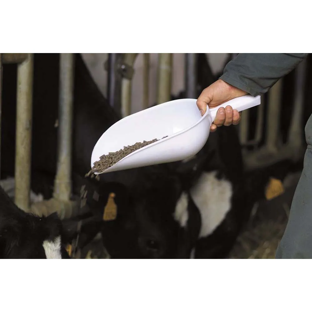 Paletta Plastica Pollaio 1kg 34cm per Mangime e Pulizia