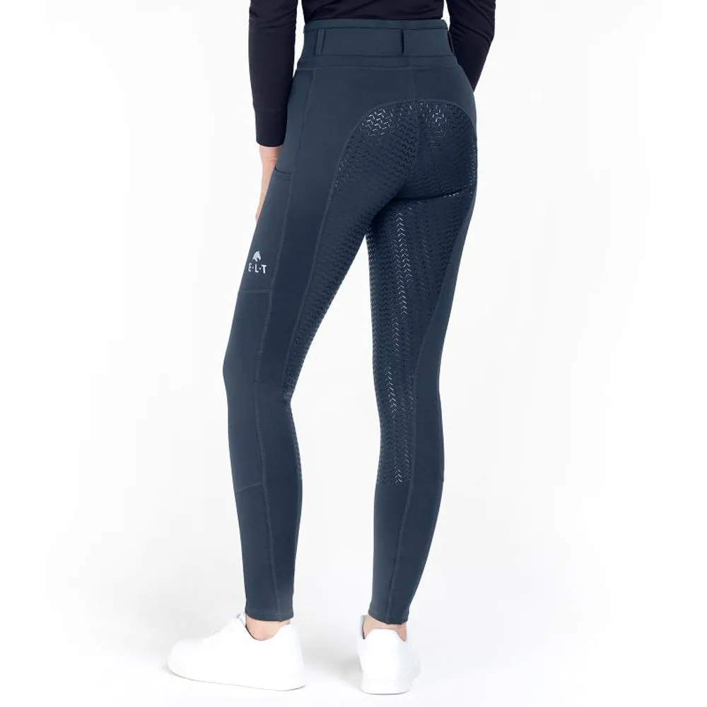 Beikircher Grünland Ella leggings termici equitazione grip nero