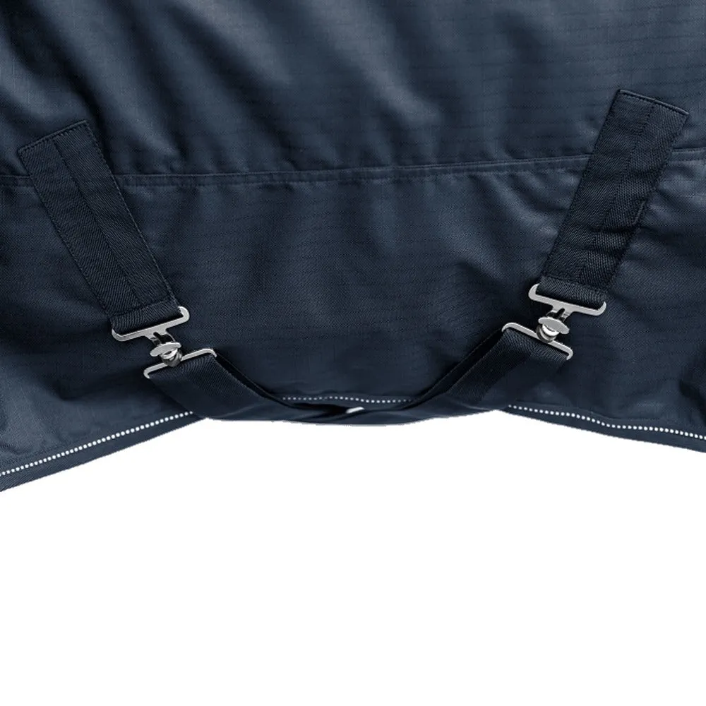 Nordic coperta cavallo collo alto 200g nero 145cm