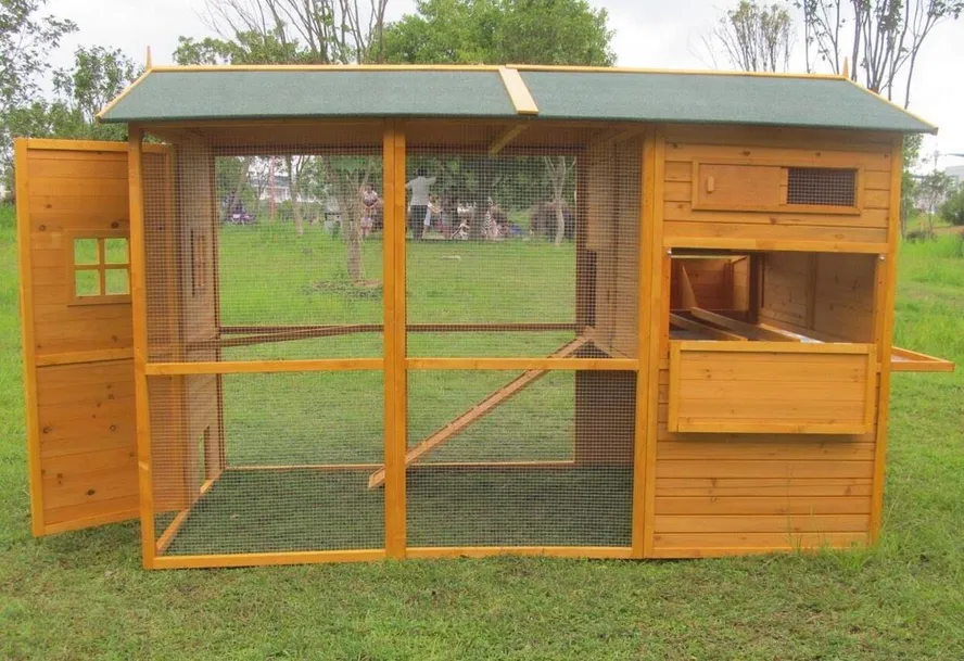 Il Verde Mondo Brahma XXXXL pollaio legno nido singolo