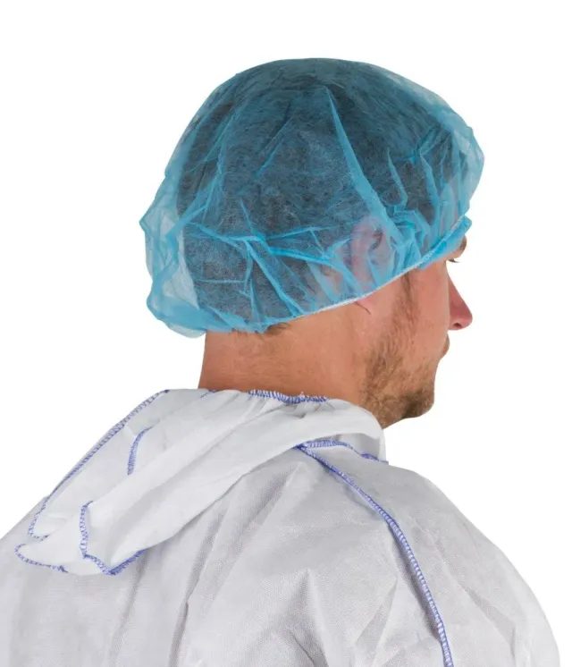 Beikircher Grünland Cuffia Monouso Blu con Elastico 100 Pezzi