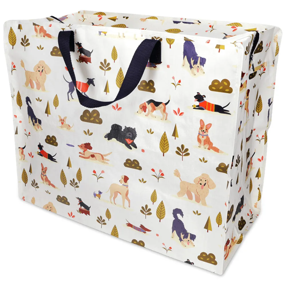 Rex London borsa extra large shopper pieghevole fantasia
