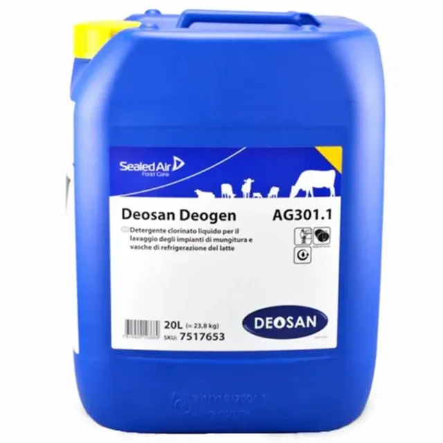 Deosan Deofarm detergente cloroattivo mungitrici sacco 24 kg