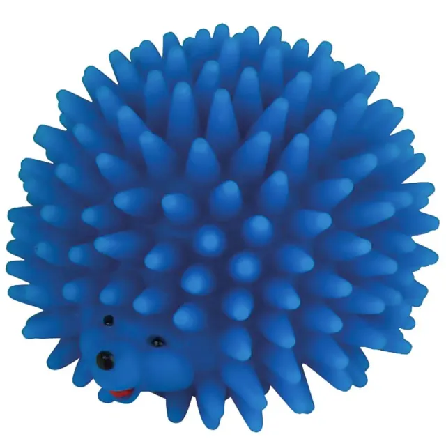 Gioco cane riccio vinile 11cm con squittio