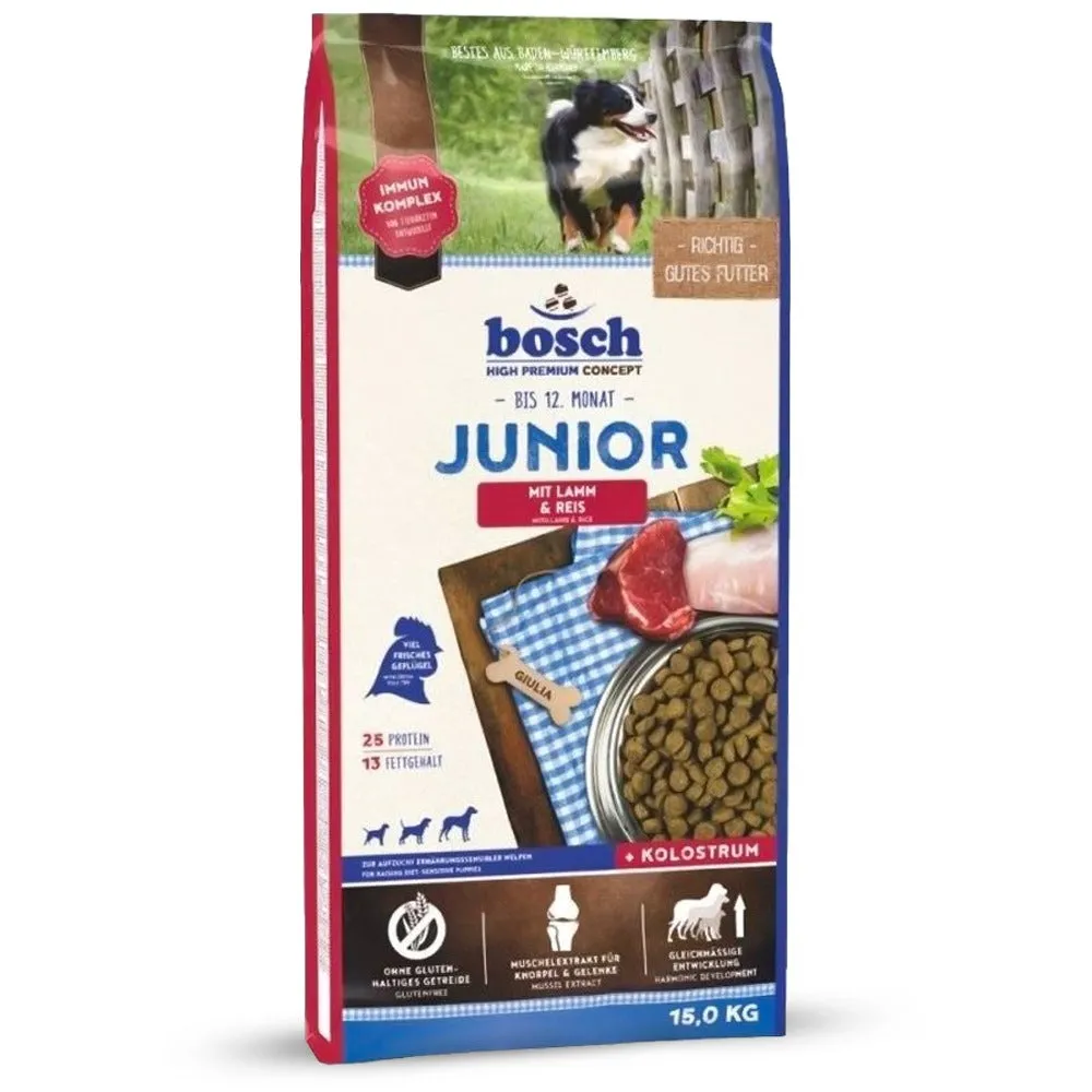 Bosch HPC Junior Agnello Riso Crocchette Cuccioli 1 kg digeribili