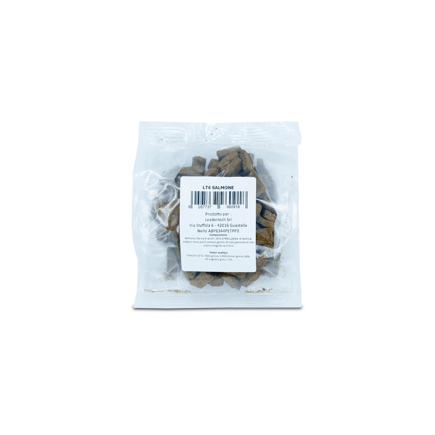 Leadertech LeaderSnack Cat snack gatto 100 g salmone